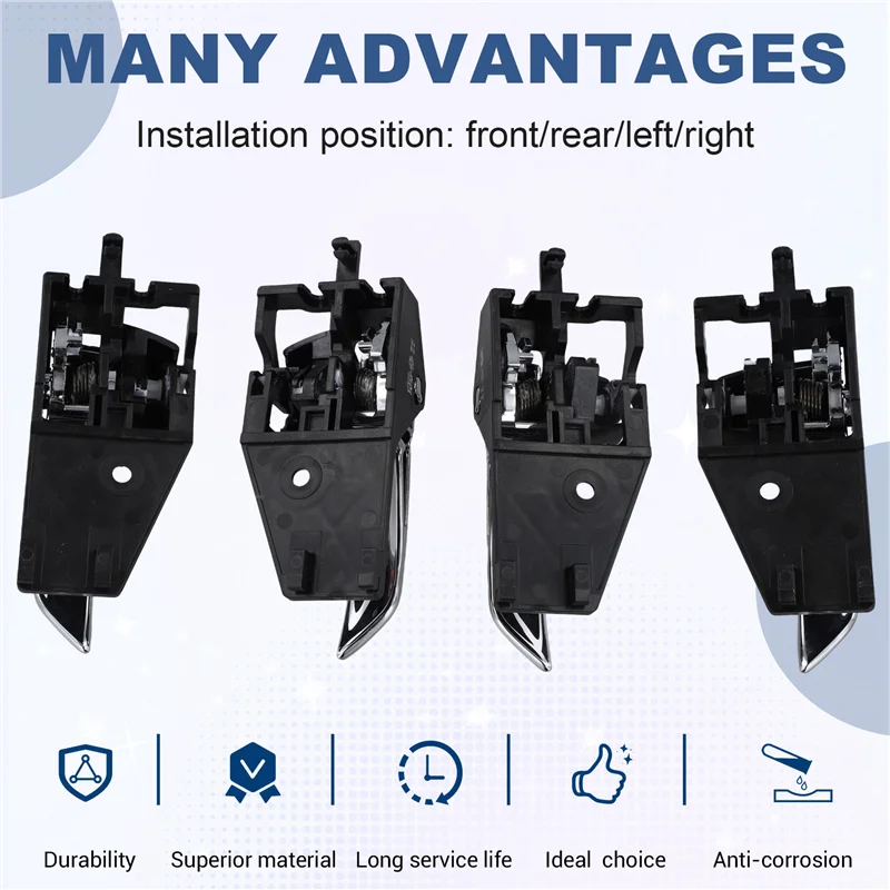 NEW-4 قطعة لسوزوكي فيتارا SX4 S-Cross مقبض الباب الداخلي للسيارة 83130-61M10 83110-61M10 #4