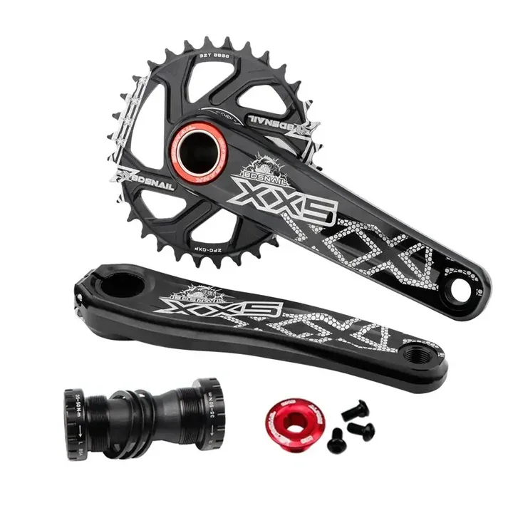 New Style Hollow Integrated Mtb Bicycle Crankset 170mm 104bcd 34t 36tbike Crank For 8/9/10/11/12s Bicycle Cranks