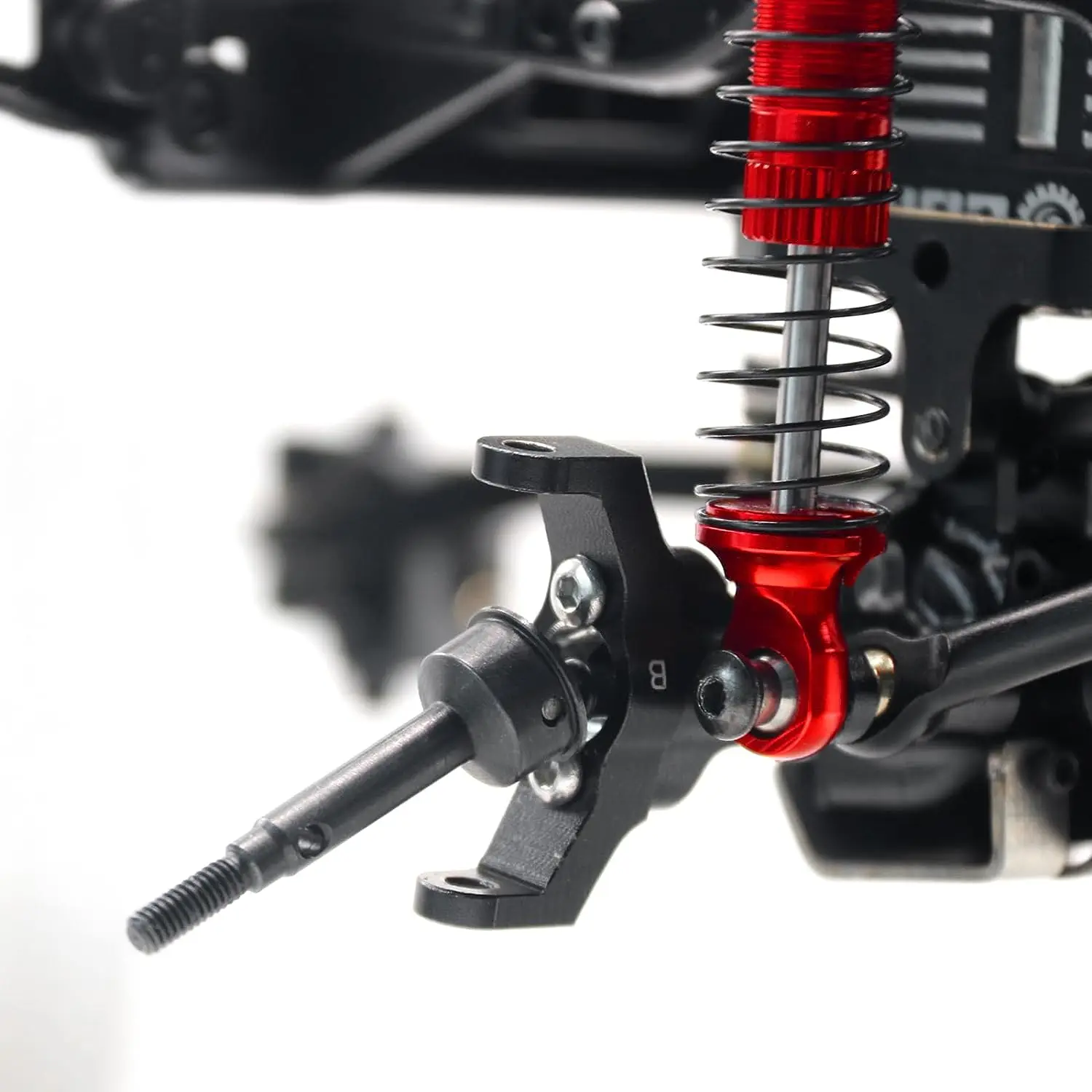 OGRC +5mm Extended Thread CVD Front Rear Axle Shafts Drive Shafts for 1/18 TRX4M Axles RC Upgrade Parts