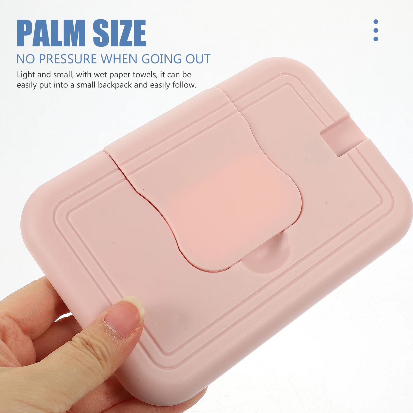 Baby Wet Wipe Warmer Portable Premium Material Lightweight Tissue Heater for Home Car Travel Baby Tissue Wipe Warmer