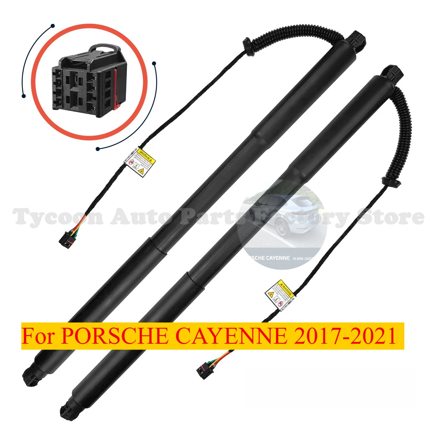 

Electric Tailgate Strut 9Y0827851A For PORSCHE CAYENNE 2017-2021 Left Side Durable Actuator