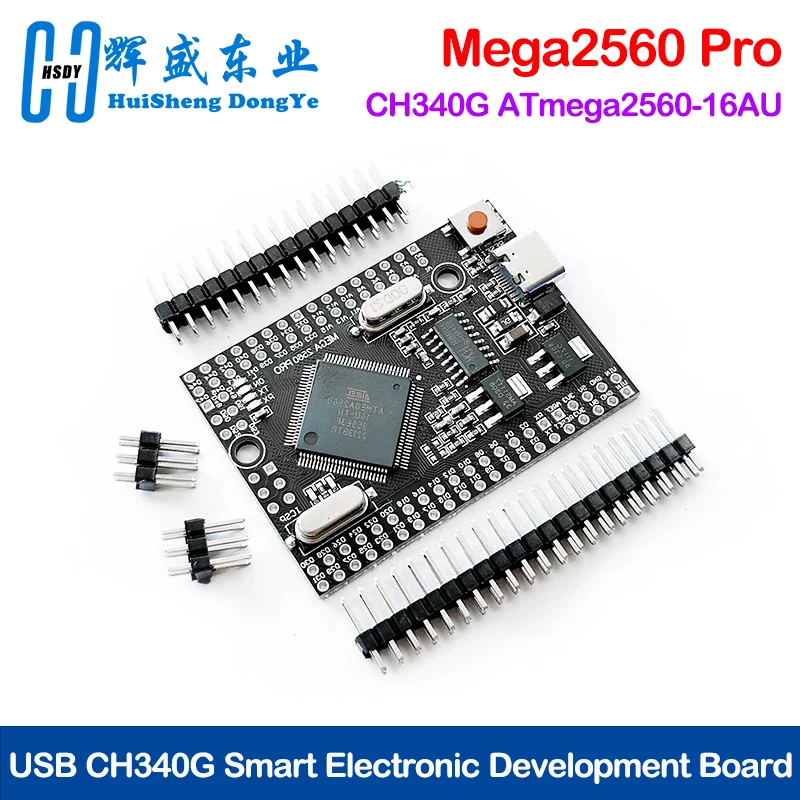 Mega 2560 PRO MINI 5V (Embed) CH340G ATmega2560-16AU with male pinheaders Compatible for arduino Mega 2560