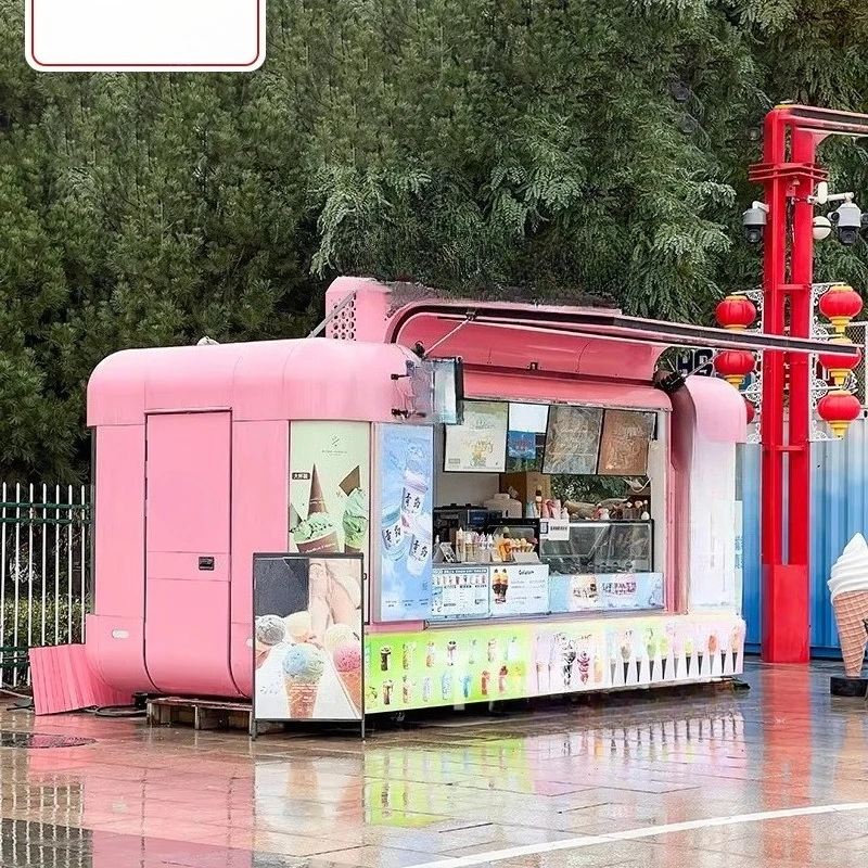 Truth Luxury Bakery Mobile Food Truck With Full Kitchen Custom Burger Food Carts and Ice Cream Food Trailers for Europe