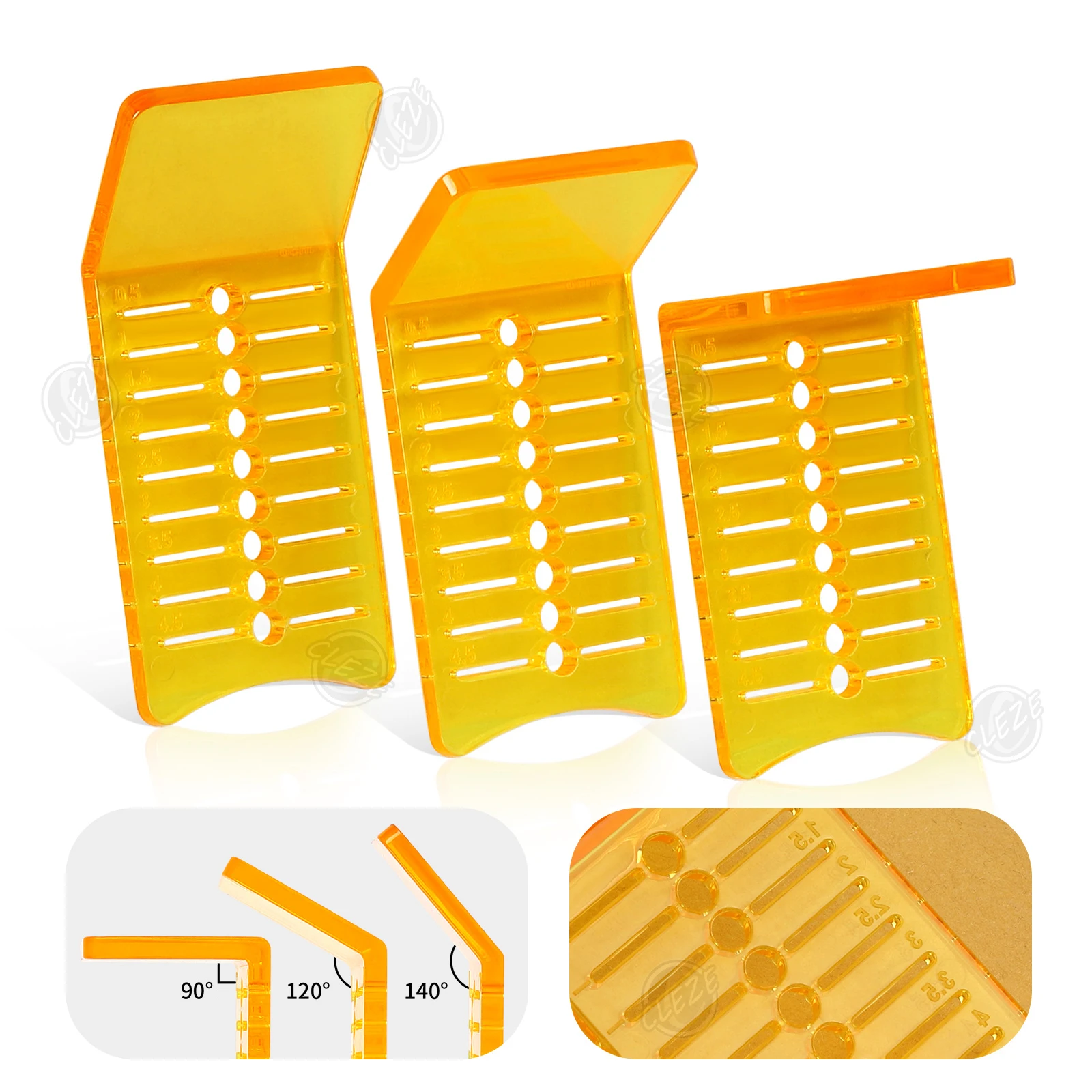 

CLEZE Car Wrapping Tools Film Marker Assistant Tool Marking Aid Squeegee Vinyl Wrap Tools