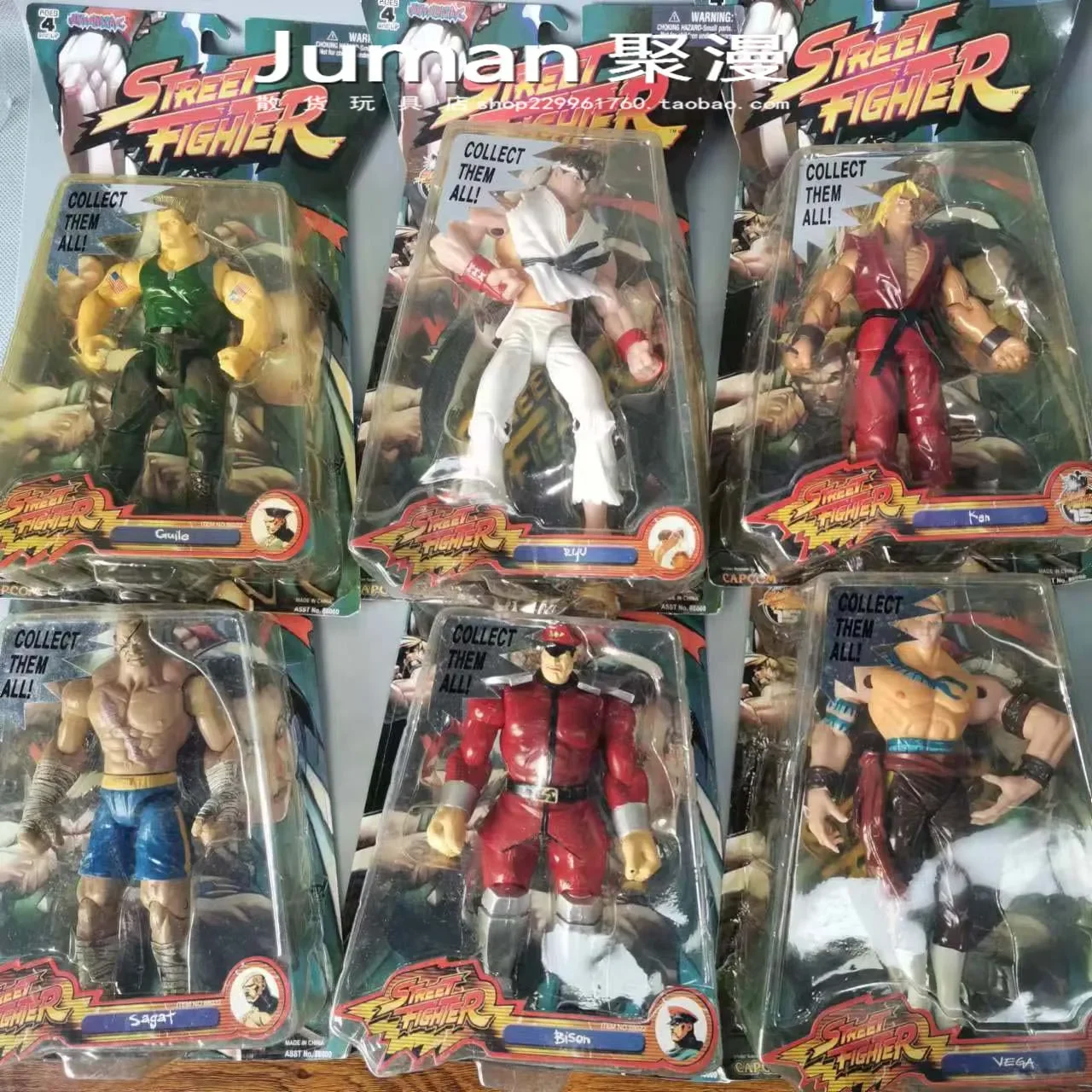 6inch Street Fighter Anime Figures Gouki Ryu Vega Guile Active Joint Doll  Action Figure Toys No Box