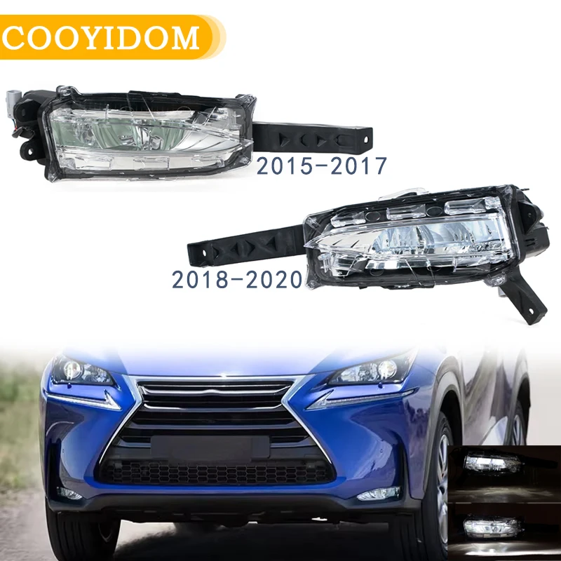 

LED Front Bumper Fog Lamp Signal Lamp Assembly For Lexus NX200T NX300 2015 2016 2017 2018 2019 2020 8122078010 8122078020