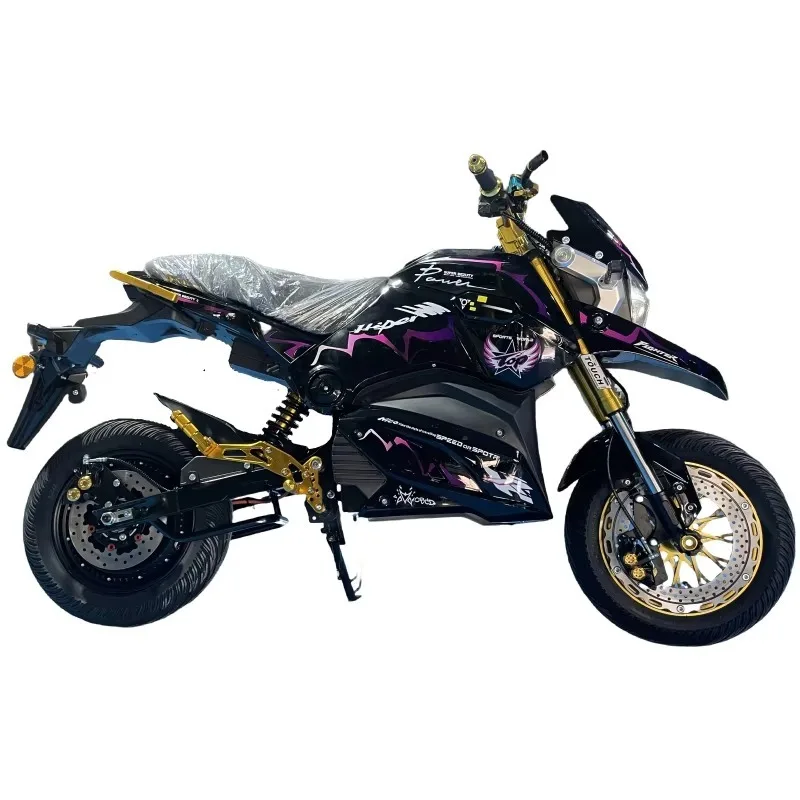 Zuimi High-end 5 Star Reviews New Adult Electric Racing Motorcycle 2000W Fastest Ebike With 72v Lithium Battery New 60v Scooter