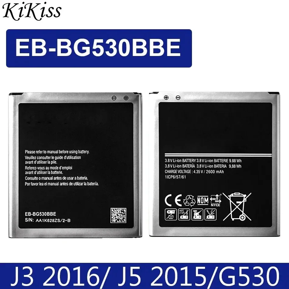 Battery EB-BG530CBE EB-BG531BBE For Samsung Galaxy Grand Prime J3 2016 J320F J2 Prime G5308W G530 G530H G531F J5