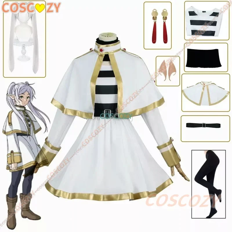 

❤2026★ Anime Frieren At The Funeral Frieren Cosplay Costume Halloween Christmas Gift Fancy Stage Performance Props Anime Cospla❤