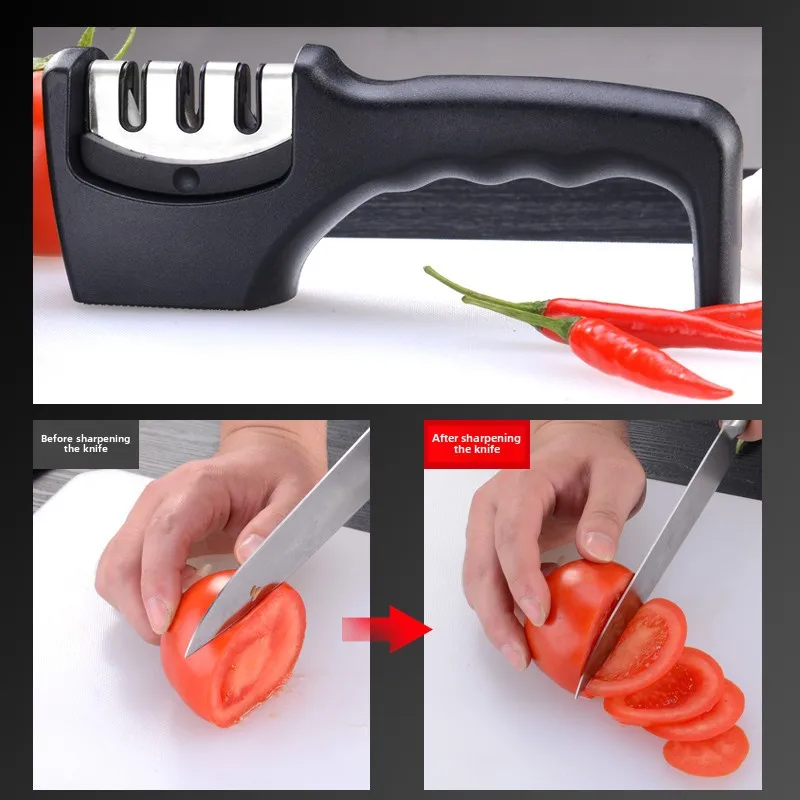 Household Fast Knife Sharpener Kitchen Knife Scissors Professional Multi-Function Knife Sharpener Kitchen Sharpening Artifact image 3