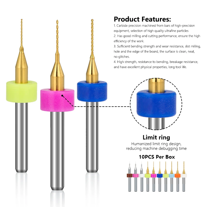 Рисунок 3 - XCAN PCB сверло 10 шт. 0
