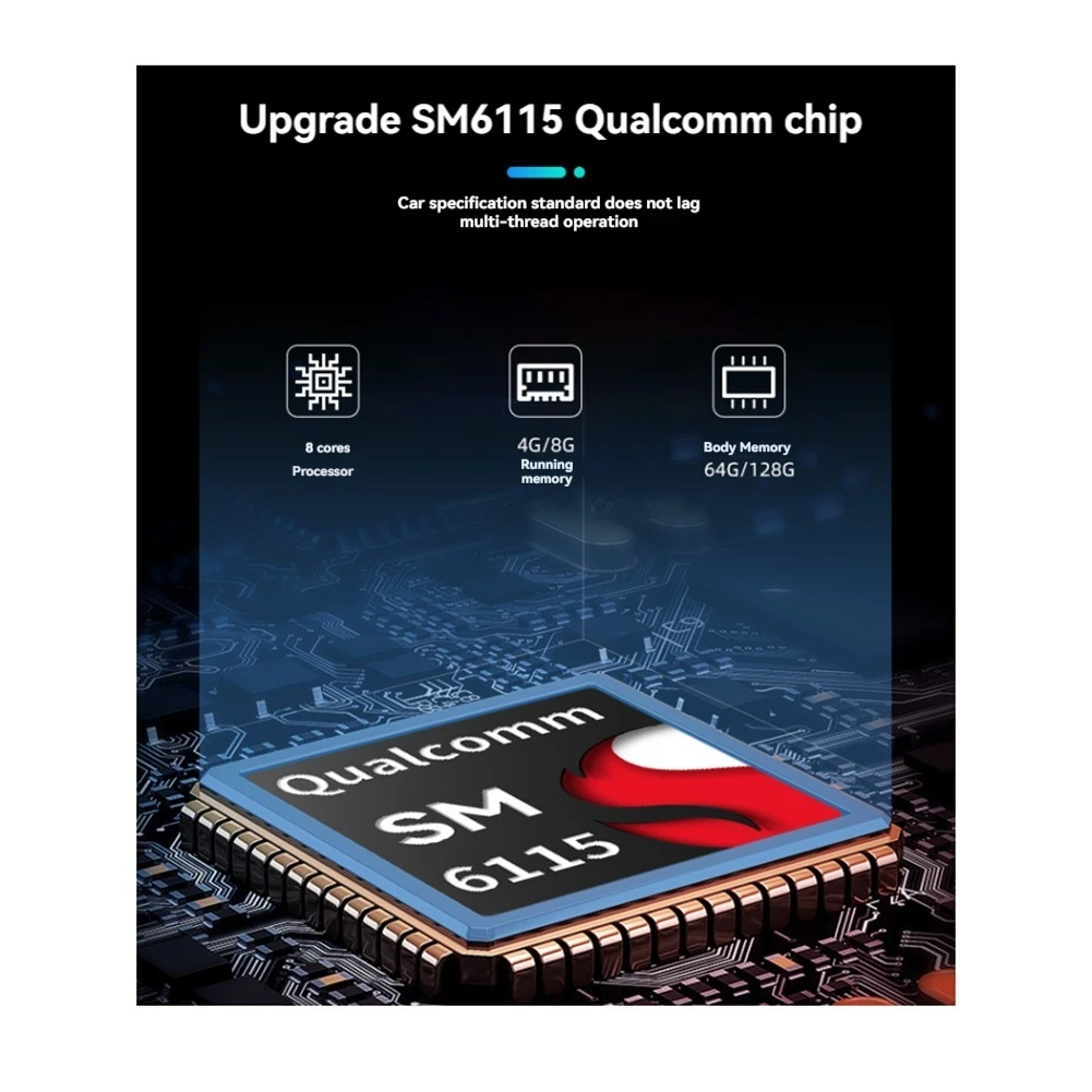 XB-SM6115 Carplay Ai Box Wireless Adapter Carplay Android Auto Portatil Magic Box Carplay