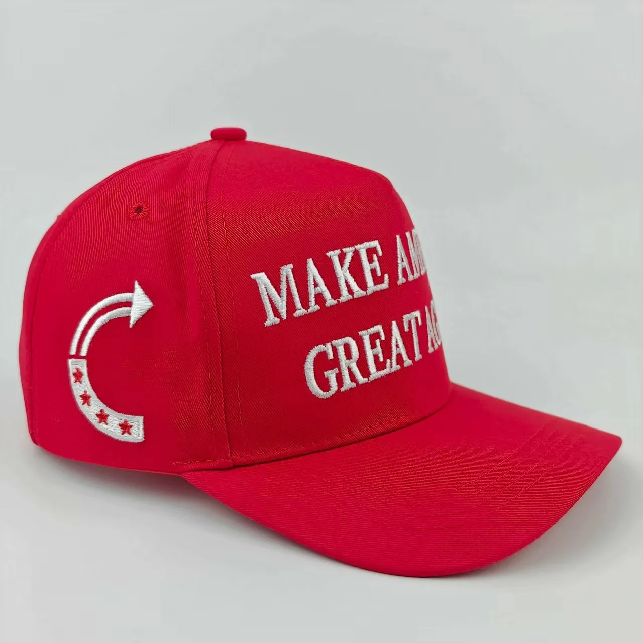 Charlie Kirk Hut, Goldstickerei, USA 47, Baseballkappe für Männer und Frauen, republikanische Geschenkhüte, weiß – Detail 4