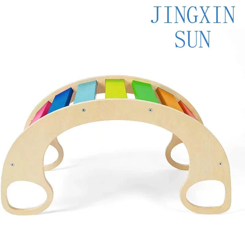  combination arc climbing frame cradle rainbow bridge