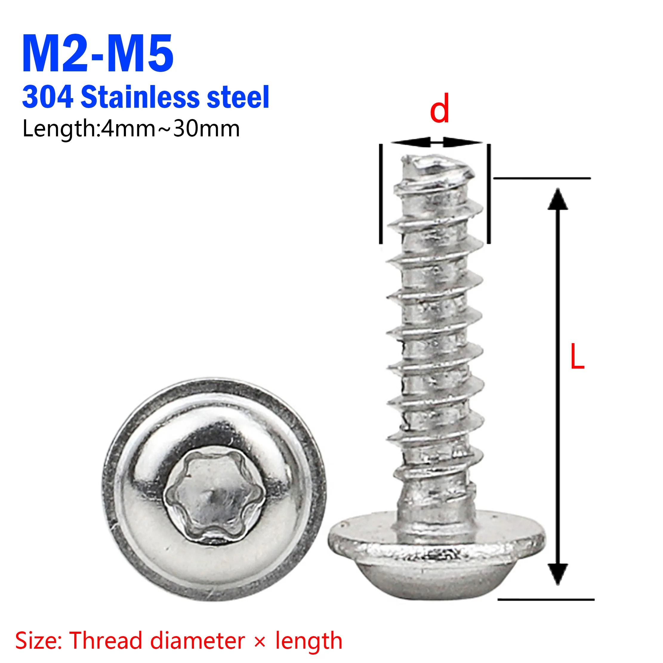 M2 M2.5 M3 M4 M5 30…