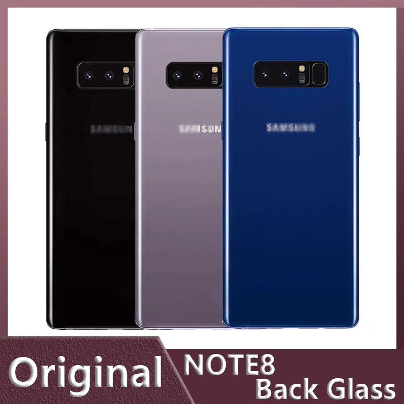 

Стекло для заднего экрана Samsung galaxy NOTE8 N950U задняя крышка N950N заднее стекло Переднее стекло внешнее стекло OCA клей