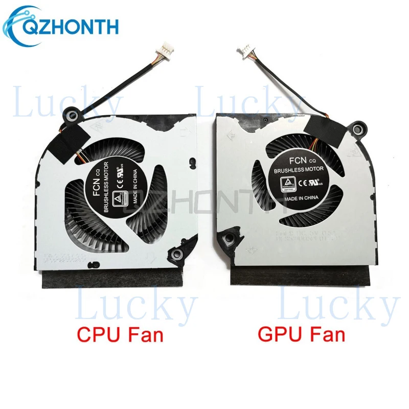 f  New CPU & GPU Cooling Fan For Acer Nitro 5 AN515-55 AN517-52