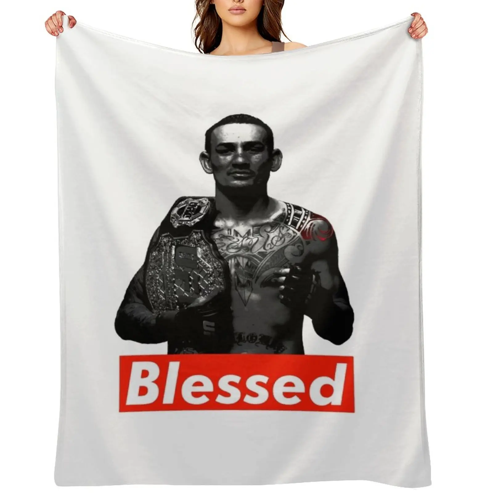 

Max Holloway , Throw Blanket Quilt Bed covers For Sofa Thin Flannel Fabric Blankets