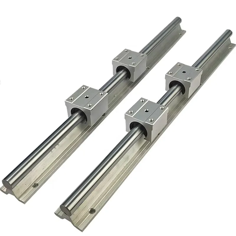Алюминиевые линейные направляющие серии SBR: новые модели SBR10, SBR12, SBR16, SBR20, SBR25, SBR30, SBR35, SBR40, а также линейные направляющие с шариковыми подшипниками.