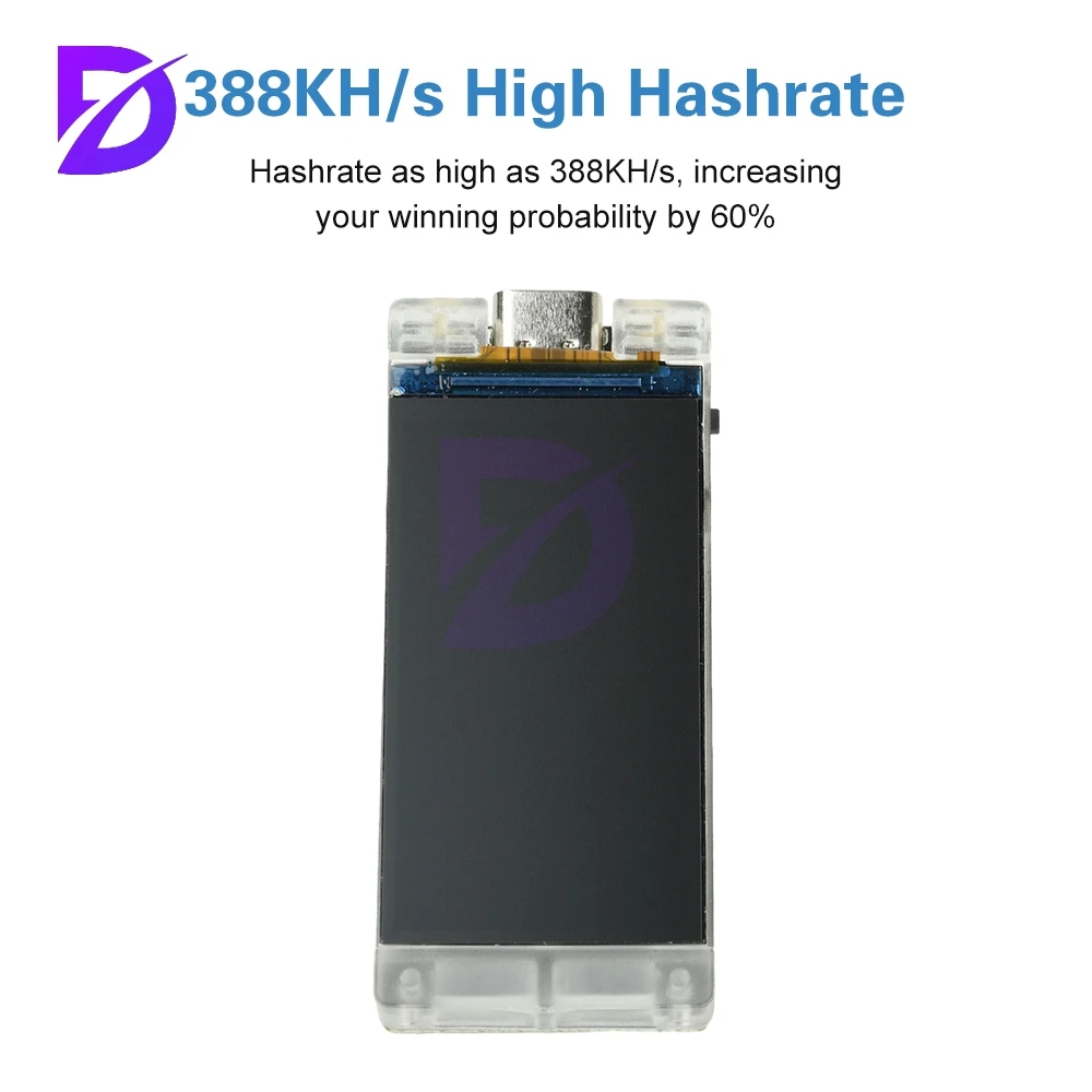 1.9 بوصة TFT شاشة تطوير لوحة تركيبية T190 Esp32-R8 بلوتوث واي فاي مجلس التنمية لحساب معدل التجزئة 388KH/s #4