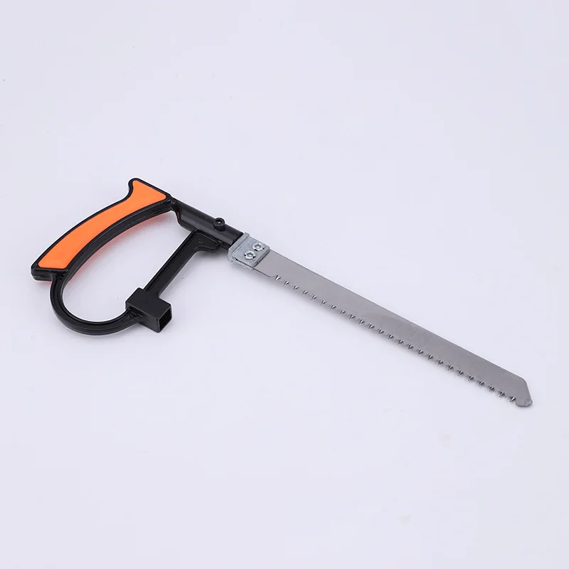 8in1 Multi-Purpose Hand Saw DIY Steel Saw Kit with 6 Blades for Woodworking Metalworking Glass Cutting Model Hobby Tool