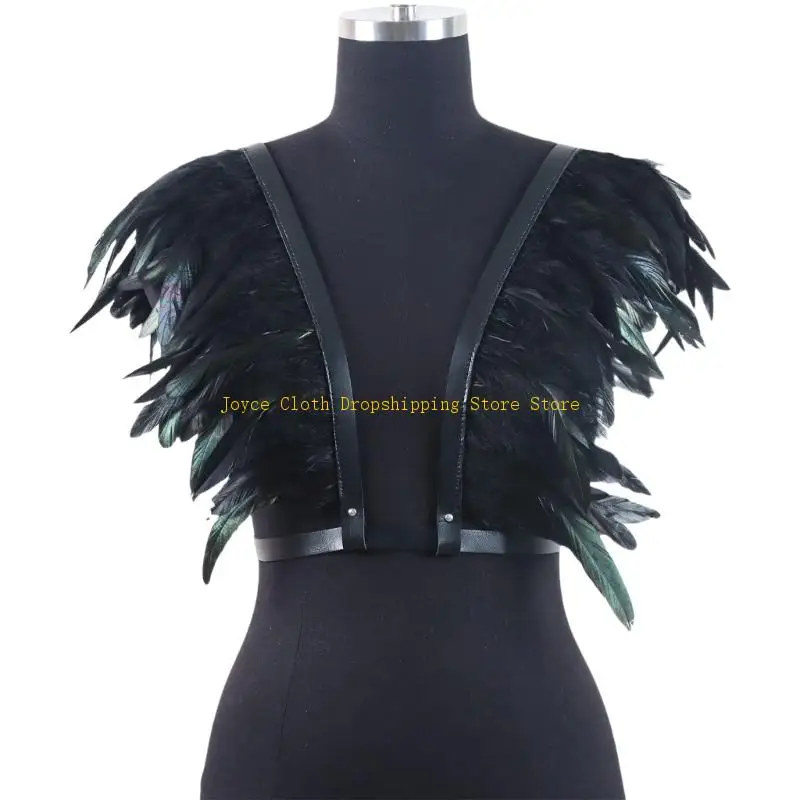 

Shrug Shawl Punk Gothic Shrug Shoulder Wrap Women Men 10CD