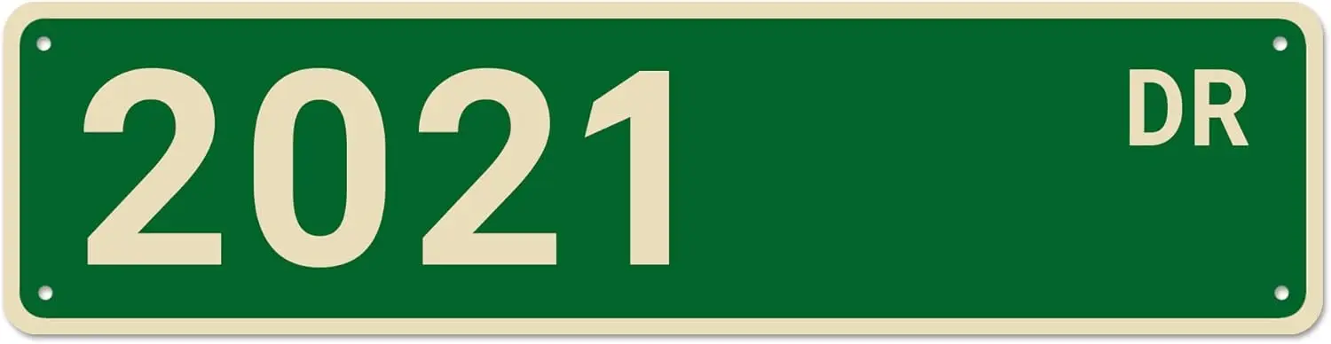 

2021 Street Signs, 2021 Decor 2021 Sign Born in 1922 Birthday Gift, Wall Decor for Home/Bedroom/Man Cave, Quality Metal Signs 16