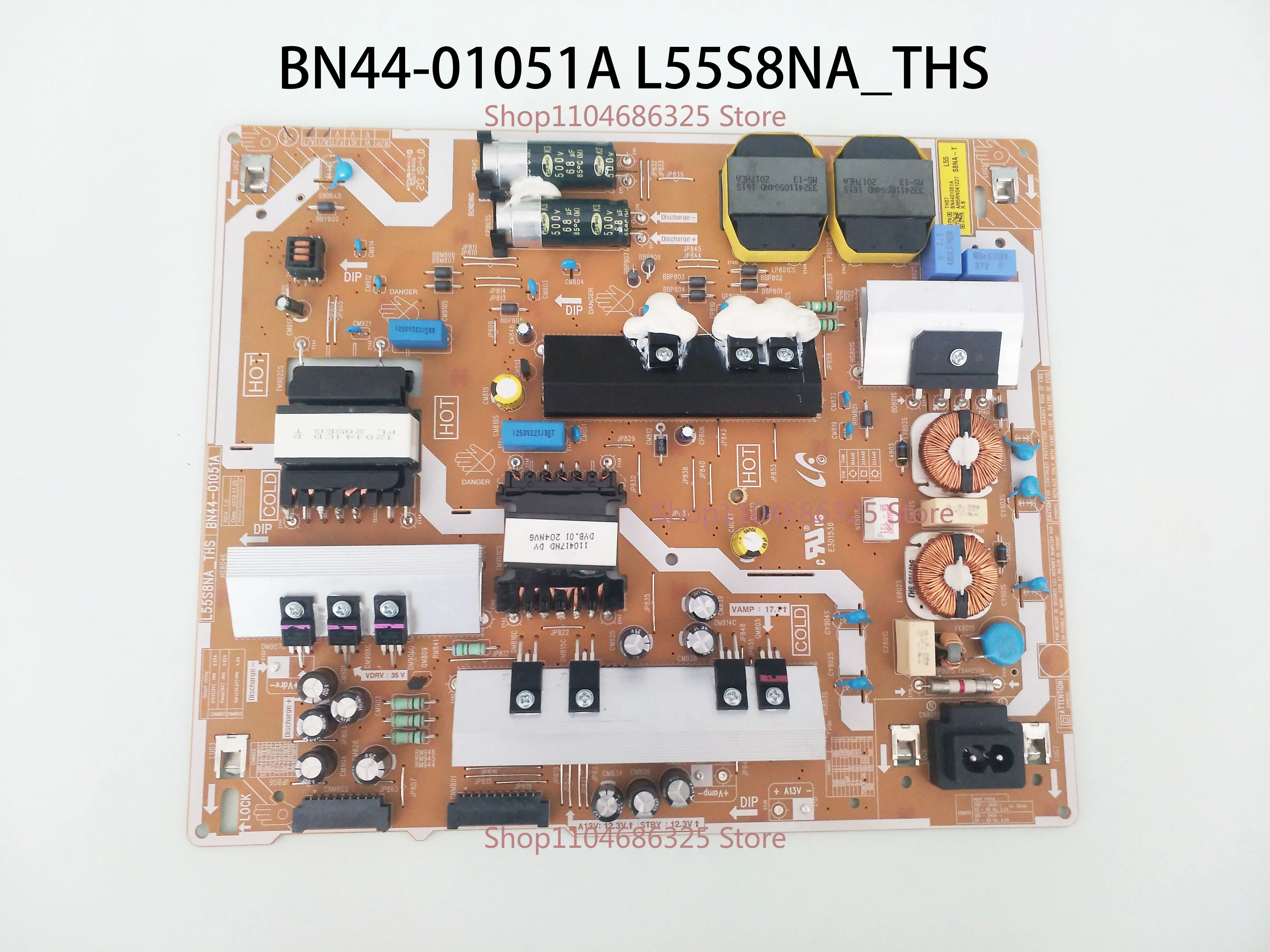 

BN44-01051A L55S8NA_THS Power Supply Board is for UN55Q80T QN55Q80TAFXZA QN50Q80B QN50Q80BAFXZA QN49Q80TAFXZA TV accessories