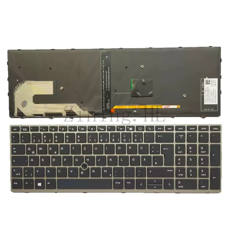 

GR keyboard for HP 850 G5 855 G5 750 G5 755 G5 zbook 15u G5 laptop