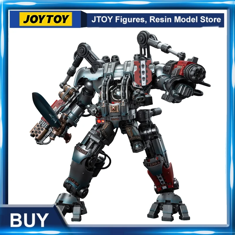 

[IN-STOCK] JOYTOY Warhammer 40k 1/18 Action Figure Mecha Grey Knight Nemesis Dreadknight Anime Model Toy Gift Free Shipping