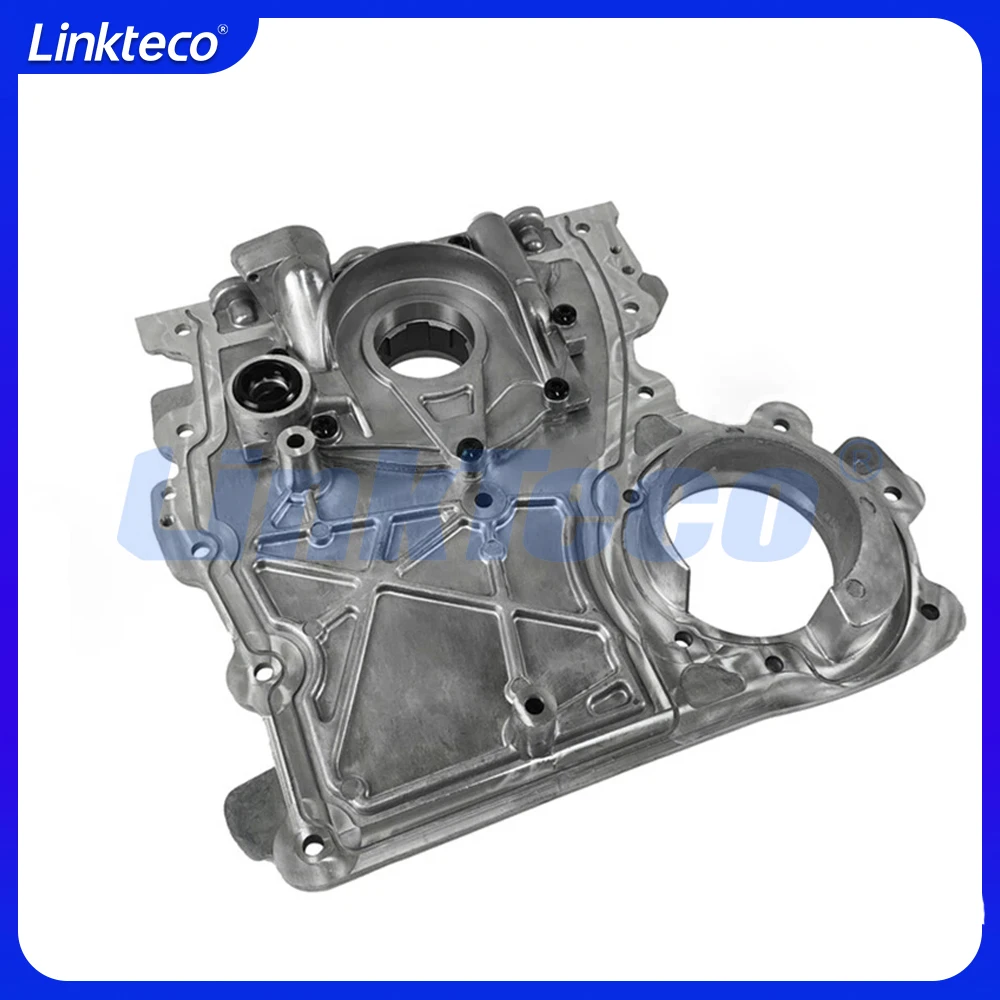 Engine Timing Chain Cover Oil Pump Fit 2.8 2.9 3.5 3.7 4.2 L L4 L5 L6 DOHC For Chevrolet Colorado GMC Canyon Buick Hummer Isuzu view 2