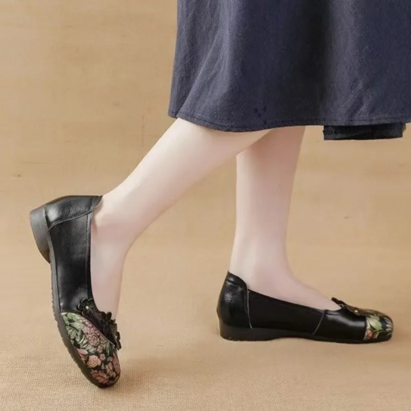 2025-mocassins-a-bout-rond-en-cuir-pour-femmes-chaussures-plates-manches-coulissantes-confortables-chaussures-decontractees-respirantes