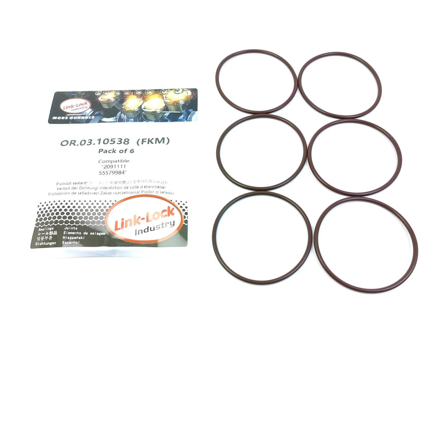 LINK-LOCK 6PCS OR.0…
