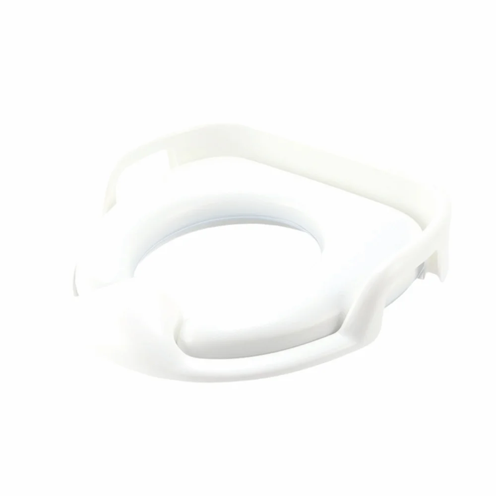 Portable Soft Cushion Kids Toilet Seat Stable Non-Slip Baby Toilet Seat Ergonomic Handles Potty Training Seat Indoor Use