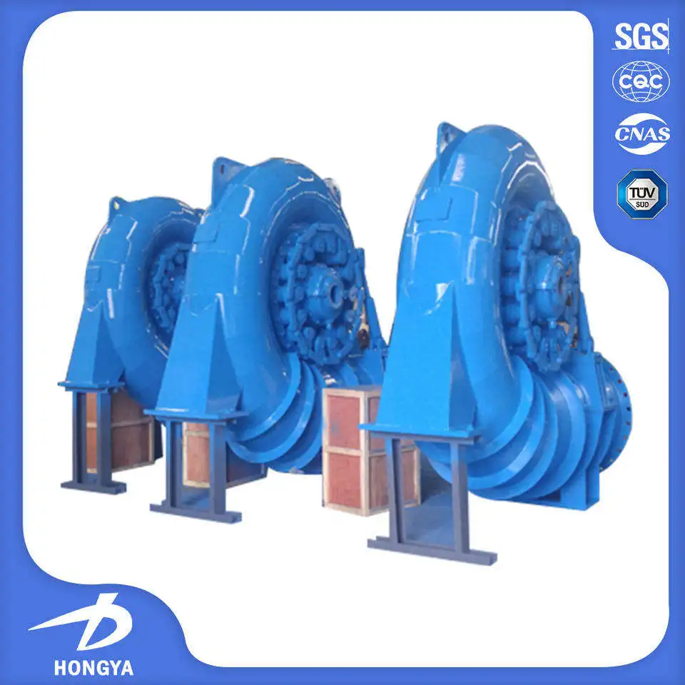 500KW hydro water turbine francis generator