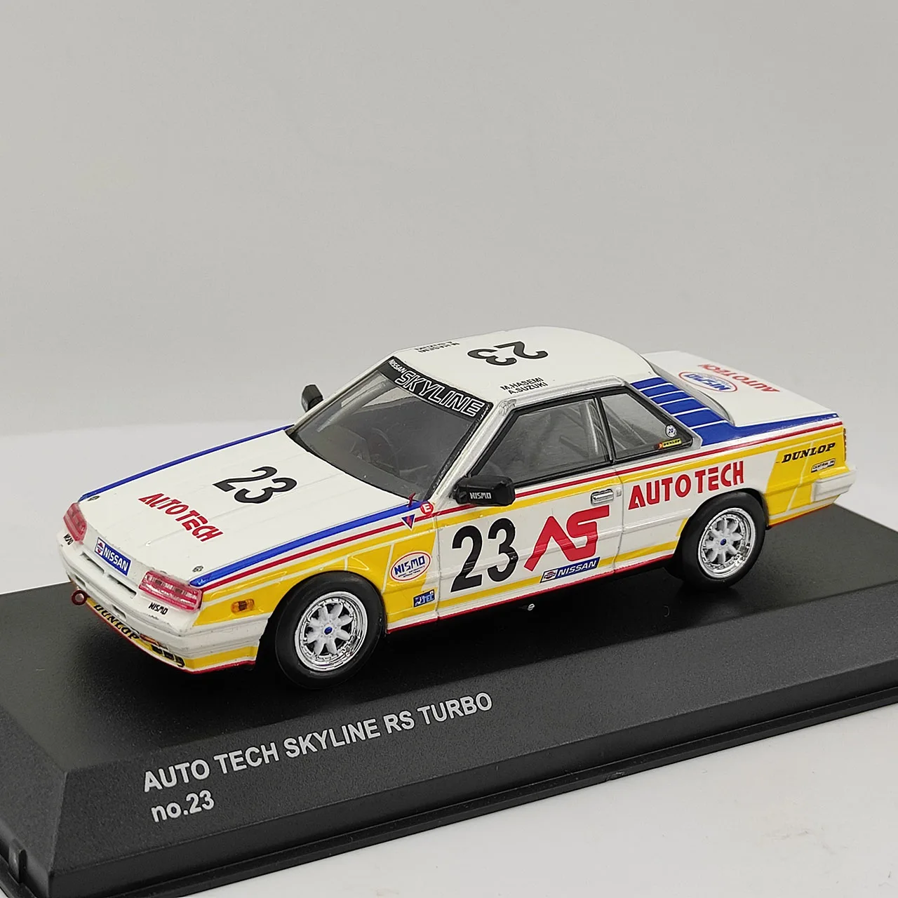 Defectivo KYOSHO escala 1:43 AUTO TECH Skyline RS modelo de coche de aleación turboalimentada