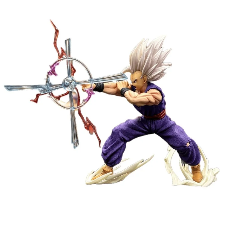 Dragon Ball Super Hero Beast Gohan Action Figure 28cm Son Gohan Special Beam Cannon Statue Collectible Model Toy Gift for Fans - view 6