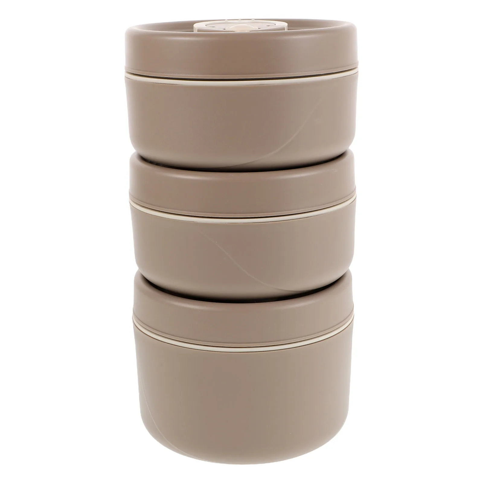 

3Pcs Insulated Stackable Stainless Steel Lunch Box Set Portable Thermal Food Containers for Work School Outdoor