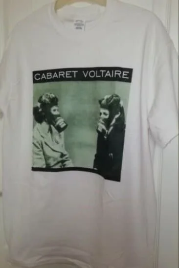 Cabaret Voltaire T Shirt 465 Retro Music White