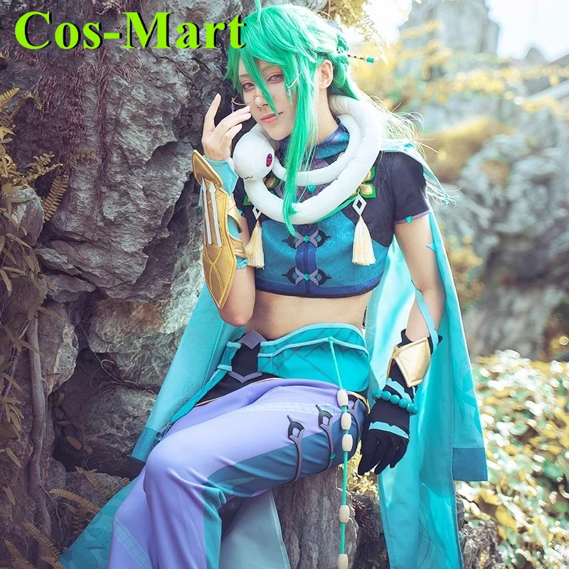 

Cos-Mart Game Genshin Impact BaiZhu Cosplay Costume Handsome Fashion Battle Uniform Activity Party Role Play Clothing S-XL