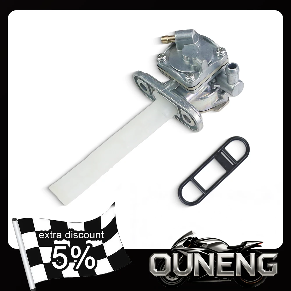 

For YAMAHA SUZUKI KAWASAKI HONDA 44mm Motorcycle Gas Fuel Tank Switch Pump Petcock