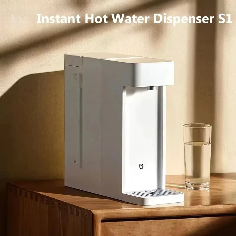 Distributeur d'eau chaude instantanée MIJIA S1 3L, chauffe-eau rapide, thermostat, pompe à eau de bureau, maison, bureau