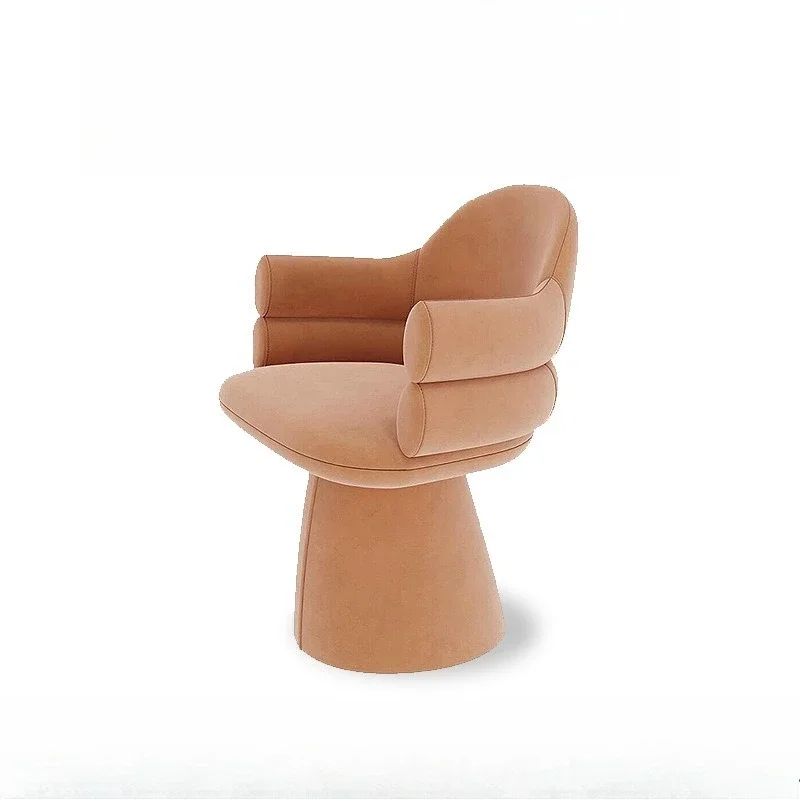 Creative solid wood dining chair, villa discussion senior armchair