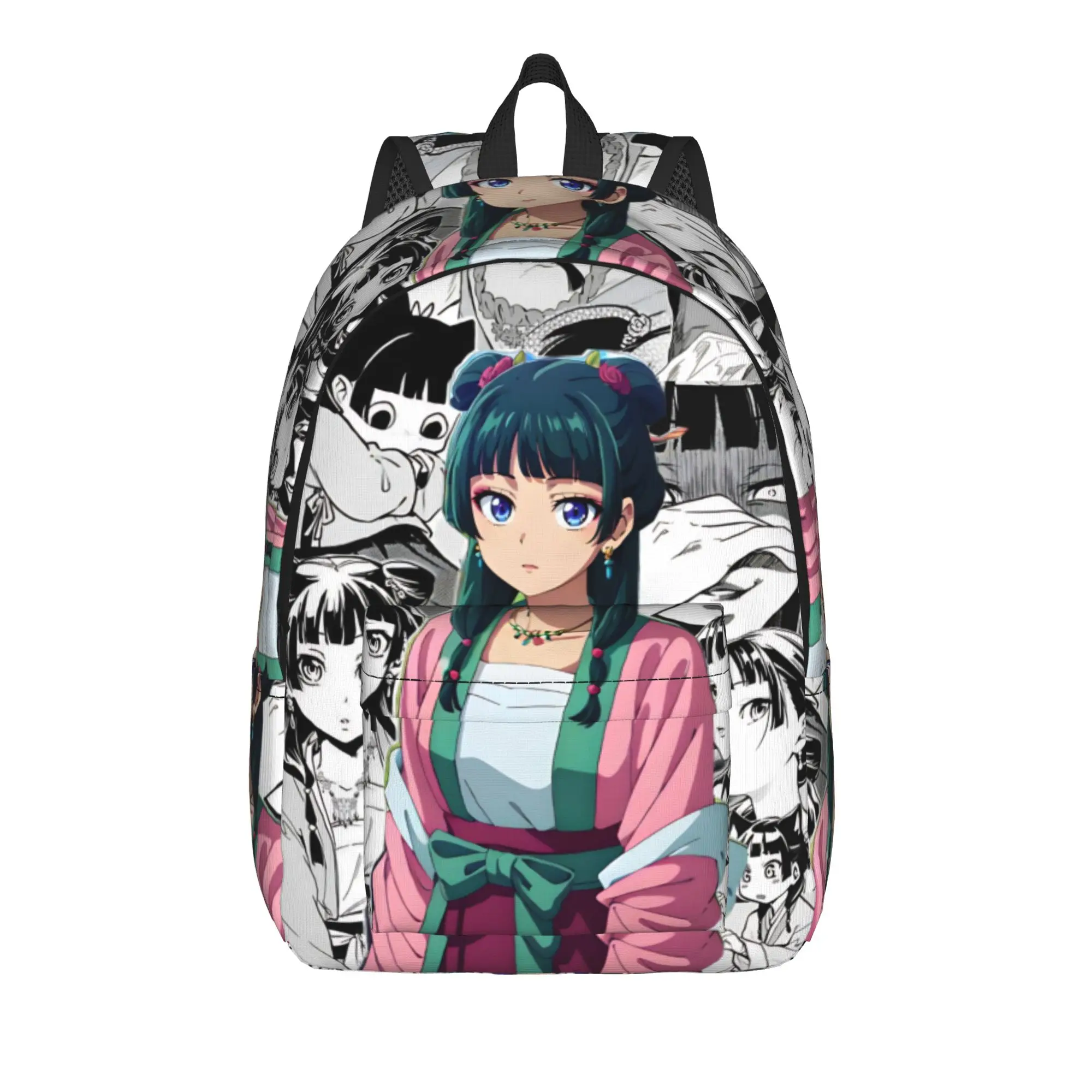 The Apothecary D-Diaries Maomao Backpack for Men Women High School Hiking Daypack Laptop Computer Shoulder Bag with Pocket
