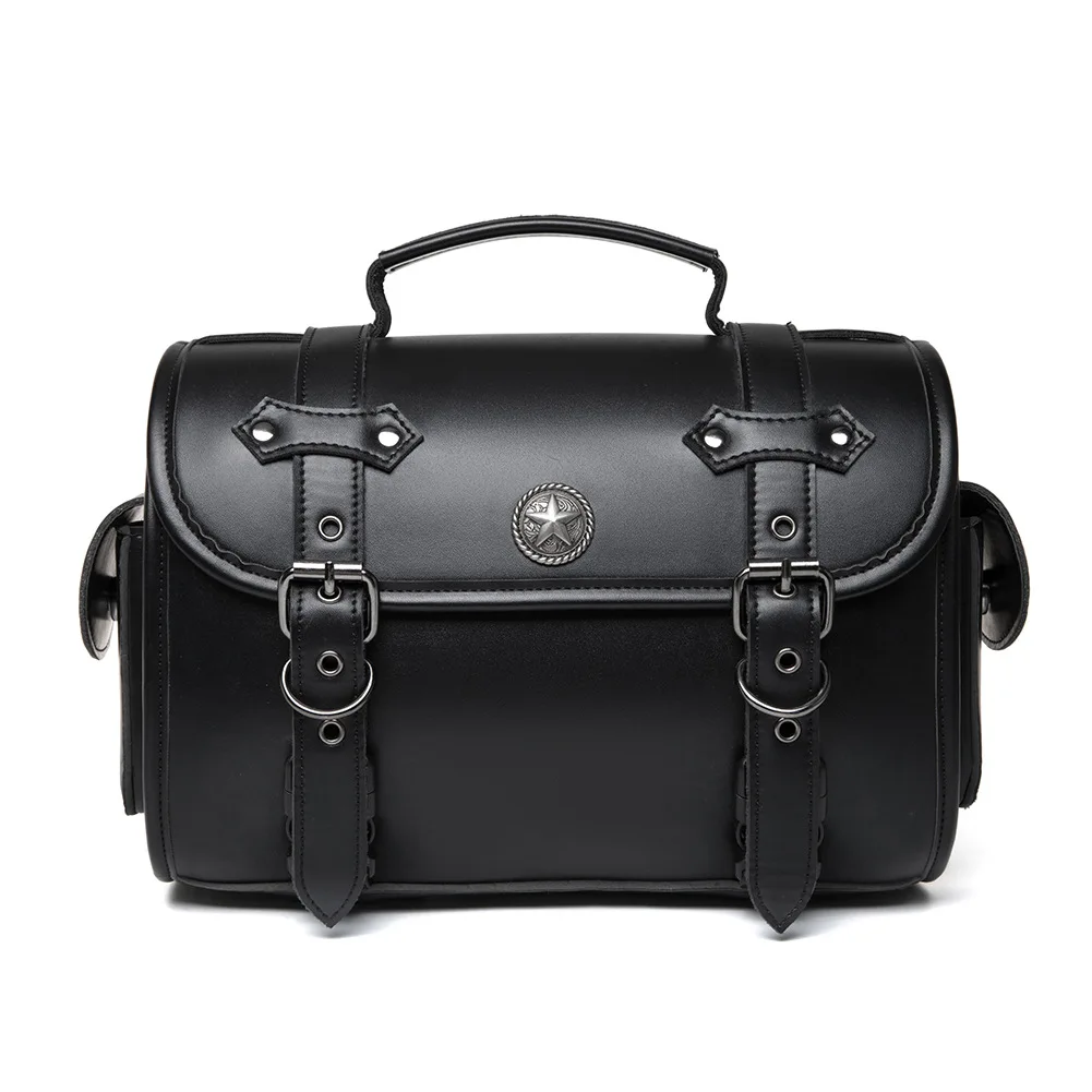 Retro motorcycle bag,  Motorcycle accessories, Outdoor cycling equipment modification