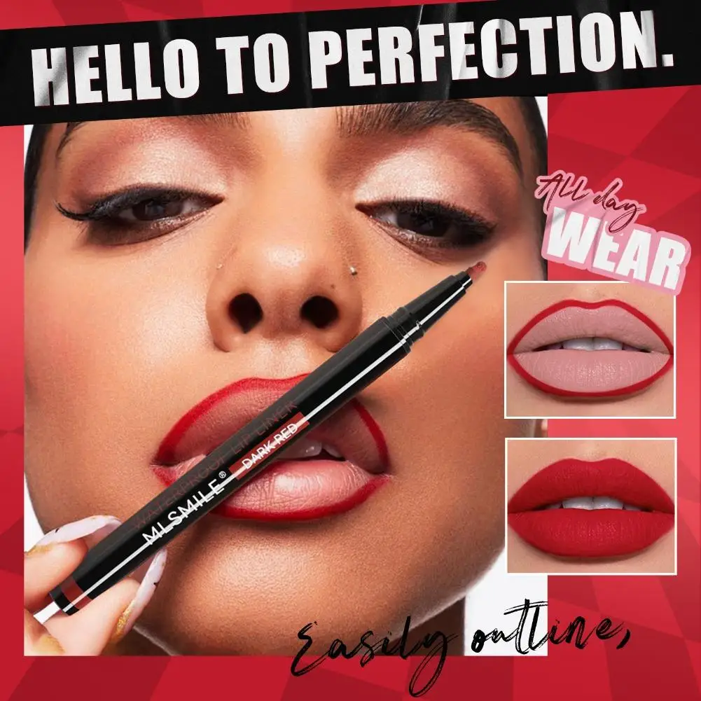 MLSMILE Lip Liner Applicazione liscia Nessun sbavatura Adatta diversi stili di trucco da indossare tutto il giorno Tonalità multiple disponibili