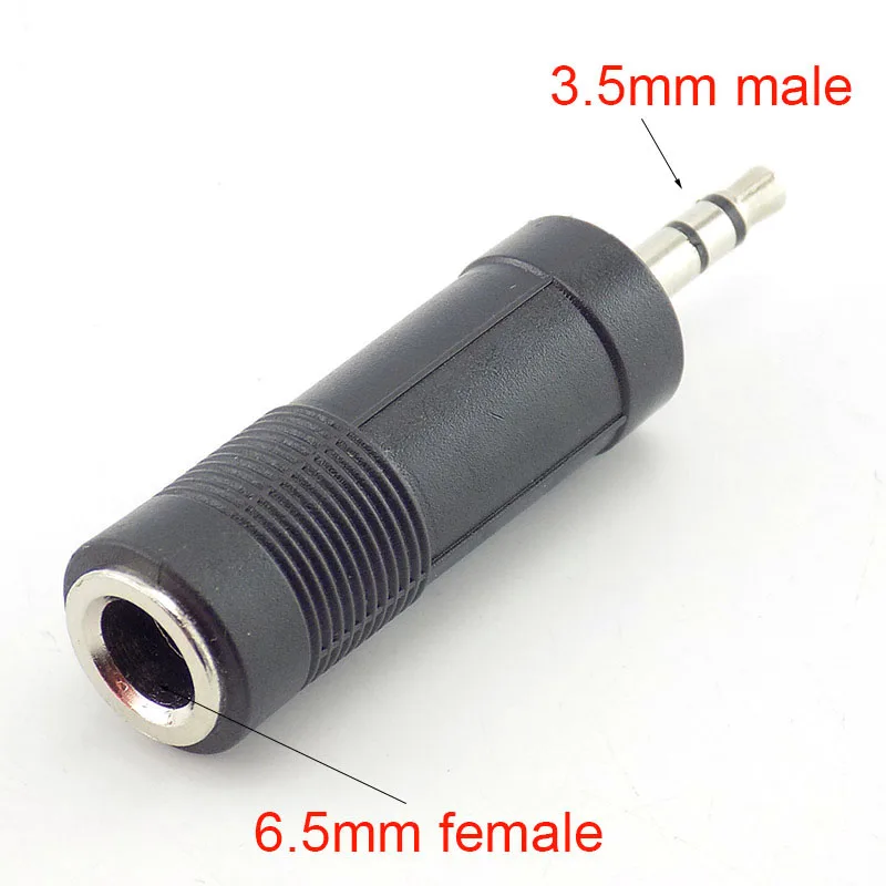 6.35/6.5mm male to 3.5mm Audio Stereo/mono Jack Female To Male Audio Jack Connector Adapter Converter 2pole 3pole