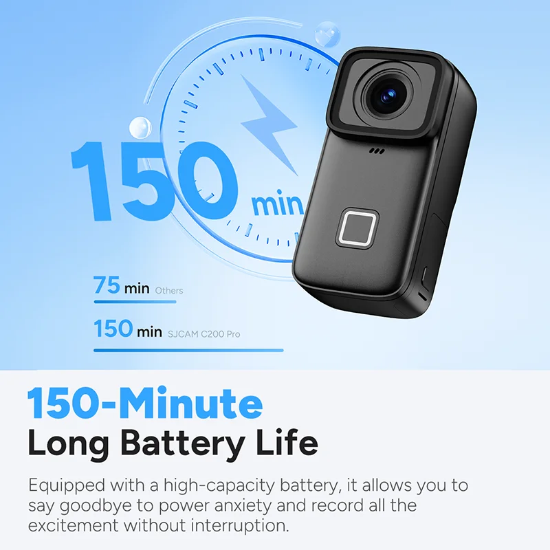 SJCAM C200 Pro 4K Action Camer - Action Camera Optical Image Stabilization ulasan dan harga