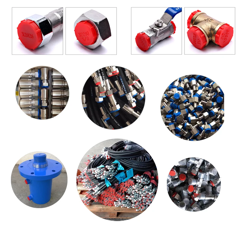 Plastic Screw Plug Screw Thread Plastic Stopper Protective  Dust  M10M12M14M16M18M20M22M24M26M27M30 Chock Blind Flange Hydraulic