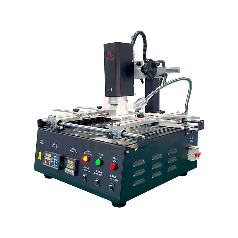 Full Hot Air HR 2 Stages  HR8500 BGA Rework Station Power 3900W Voltage Soldering Machine for Chip Motherboard Repair 220/110V